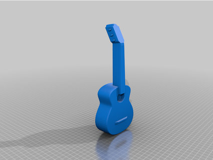 gigante ish guitarra corwoods101 mascaras 3d print model - Mito3D