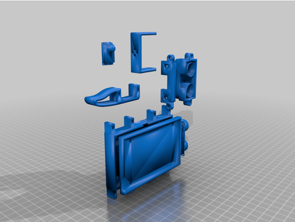 araña robot micro kst cj1 3d print model - Mito3D