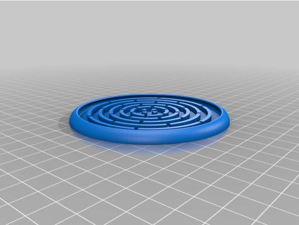 coaster spill free aeonden 3d print model - Mito3D