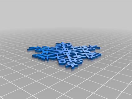 window corner snowflake jesperklang 3d print model - Mito3D