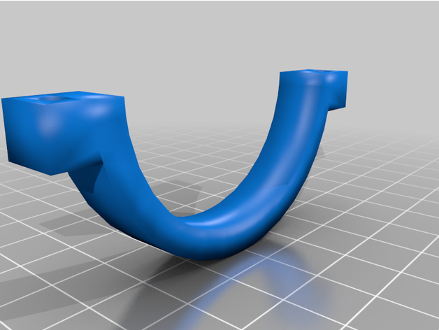 1 2 Zoll ablassen Rohr Clip asres 3D print model - Mito3D