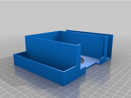 note paper box stand visit card 3d slayer 3d print model - Mito3D