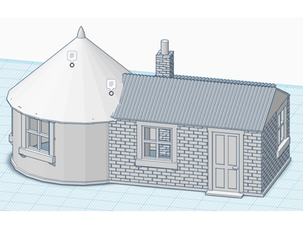 toll cottage mikesrailway 3d print model - Mito3D