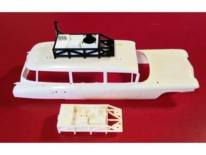 ghostbusters ecto-1 detailed roof rack polar lights dirtyfacedkid 3d print model - Mito3D