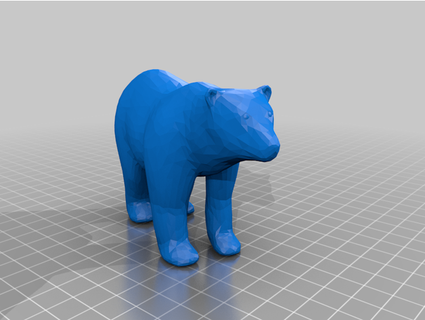 cute bear mralgul 3d print model - Mito3D