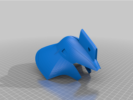 sazabi büst tavşan aylakları 3d print model - Mito3D