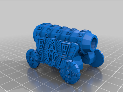 cannon tjboor1 3d print model - Mito3D