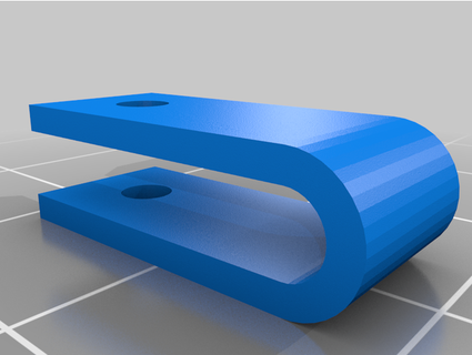 guidato striscia appendiabiti sì funziona 3d print model - Mito3D