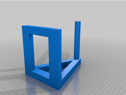 simple spool holder sturdy version racerethan 3d print model - Mito3D