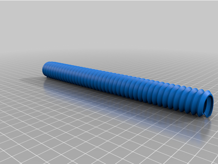 flexible hose tube jafreeman98 3d print model - Mito3D