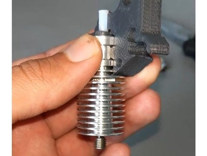 e3d hotend push fitting replacement mandesign 3d print model - Mito3D