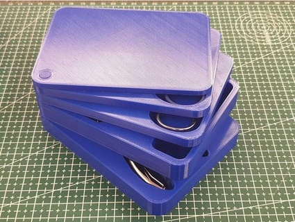 manicure Caixa ferramentas bandeja kit armazenamento caixa parafusos sombra luxo 3d print model - Mito3D