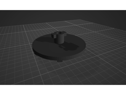 attache de fixation pour visi moto juless3d 3d print model - Mito3D