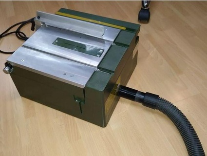 proxxon table saw fet adapter vacuum cleaner fliegermacher 3d print model - Mito3D