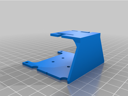 orso volante rinato piastra posteriore mgn12c adattatore nefelim4ag 3d print model - Mito3D
