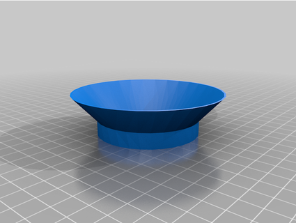 coffee grounds funnel camckay 3d print model - Mito3D