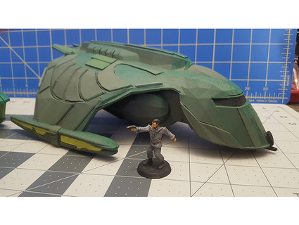 Romulan tiercel transporte etc 3d print model - Mito3D