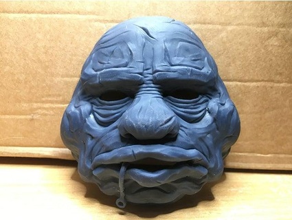 angler mask davision3d 3d print model - Mito3D