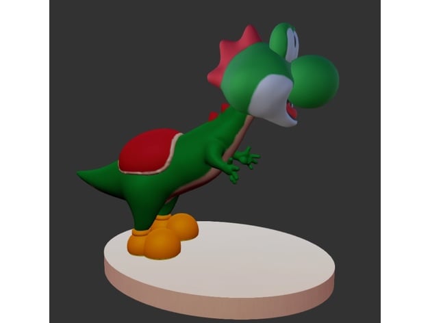 súper mario yoshi Señor 3D print model - Mito3D