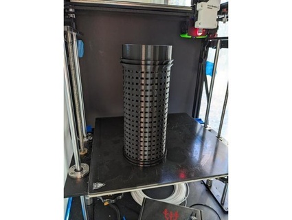 negativo pressione attivato carbone filtro parti pesciolino 3d print model - Mito3D
