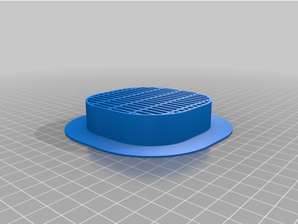 customizable ventilation grid v2 schelv 3d print model - Mito3D