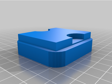 3d barra templatesmall tecnologia disco 3d print model - Mito3D