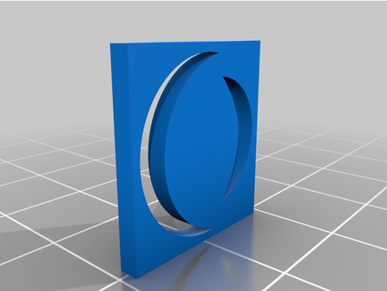 perfeito círculo logotipo estêncil apc le arte nerd 3d print model - Mito3D