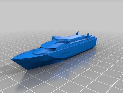 barco margarita rocco2020 3d print model - Mito3D