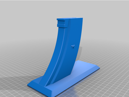 airsoft ak mag shape Schermo In piedi ymzzz 3d print model - Mito3D