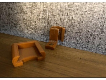 rapide Libération étagère loquet mrgrotey 3d print model - Mito3D