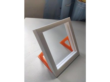 lithophane frame photo size 10cm x chunhou 3d print model - Mito3D