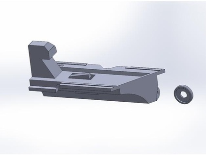 citroen berlingo modutop latch pc2cv 3d print model - Mito3D