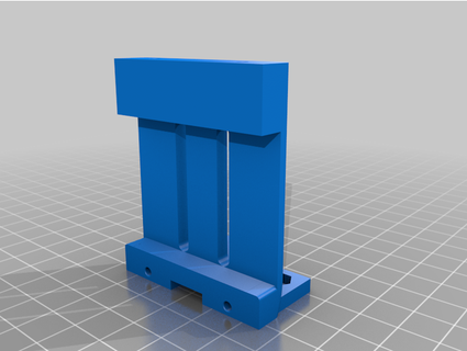 superiore piatto piccolo carrozza 20x15 viti roadlynx 3d print model - Mito3D