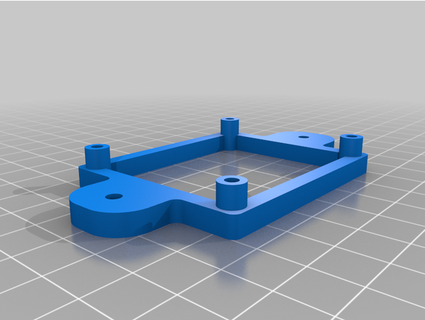 bed mosfet mount foro 3030 profile bulbersated 3d print model - Mito3D