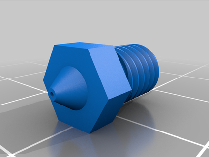 hi flow e3d bocal extrusora Projeto eikeime 3d print model - Mito3D