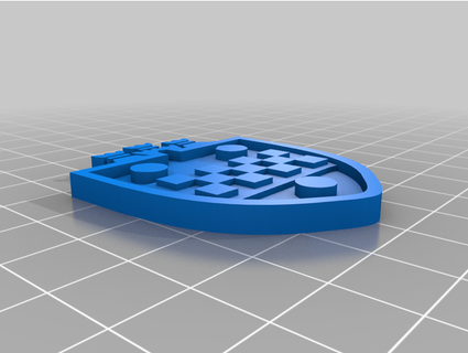 pitt kalkan logo Merkür cehennemi 3d print model - Mito3D