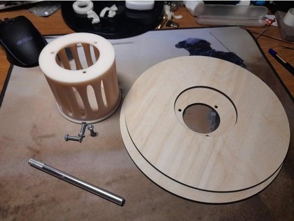 filament bobine écraser ik 3d print model - Mito3D