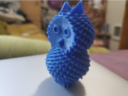 owl 5ilver 3d print model - Mito3D