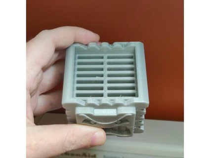 golpe cambiar interruptor cartucho caso funda 16 cartuchos jedduff 3d print model - Mito3D