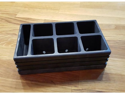 seedling pot all-in-one phillowbert 3d print model - Mito3D