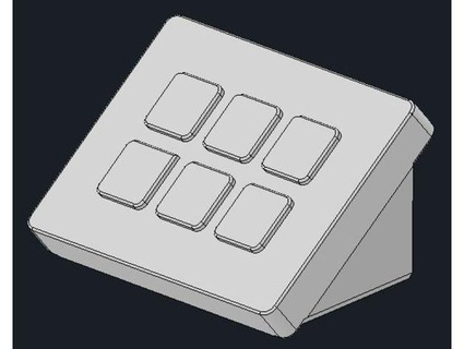 Elgato Strom Deck Mini Toni 3d print model - Mito3D