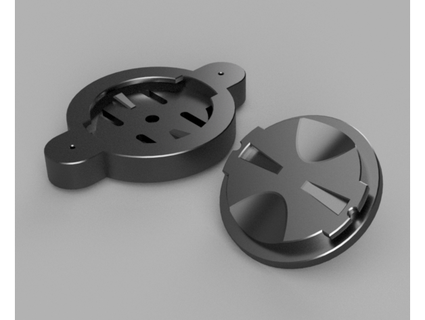 garmin compatible mount tjdesign 3d print model - Mito3D