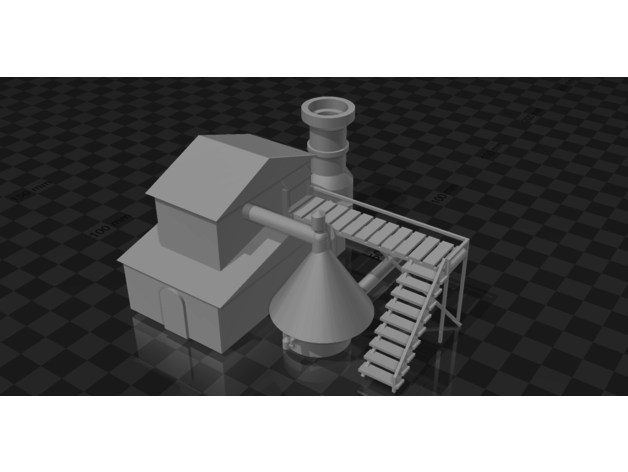 fantasia alchimista Casa guerriglia 3D print model - Mito3D