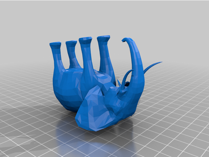 l'éléphant paul ny 3d print model - Mito3D