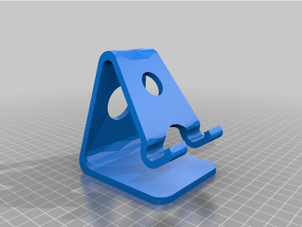 iPhone Stand sybflight 3d print model - Mito3D