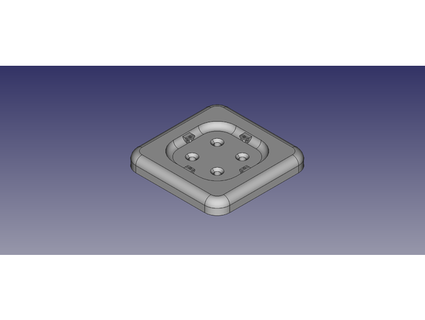 aeotec nanomote quad wall mount f48i 3d print model - Mito3D