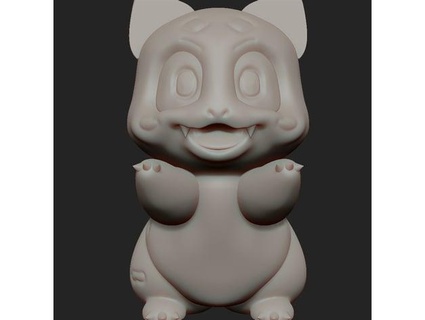 pokemon bulbasaur veut étreinte dkazumi 3d print model - Mito3D