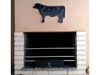 american cuts beef barbecue grill sign thiagoposser 3d print model - Mito3D