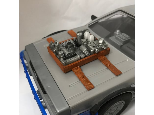 playmobil delorean 1955 1885 capucha hora circuitos espalda futuro 70317 capitánjimipie 3D print model - Mito3D