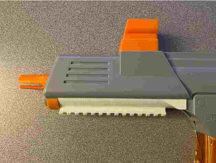 splatrball picatinny rail Joeydanda 3d print model - Mito3D